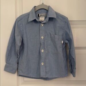 Jacadi Boys Blue Button Down Shirt